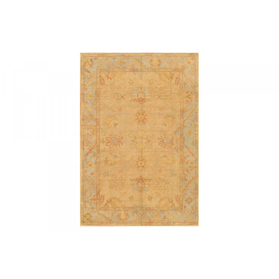 Pasargad - Oushak Collection Hand-Knotted Lamb's Wool Area Rug 91'' x 134'' (037985)