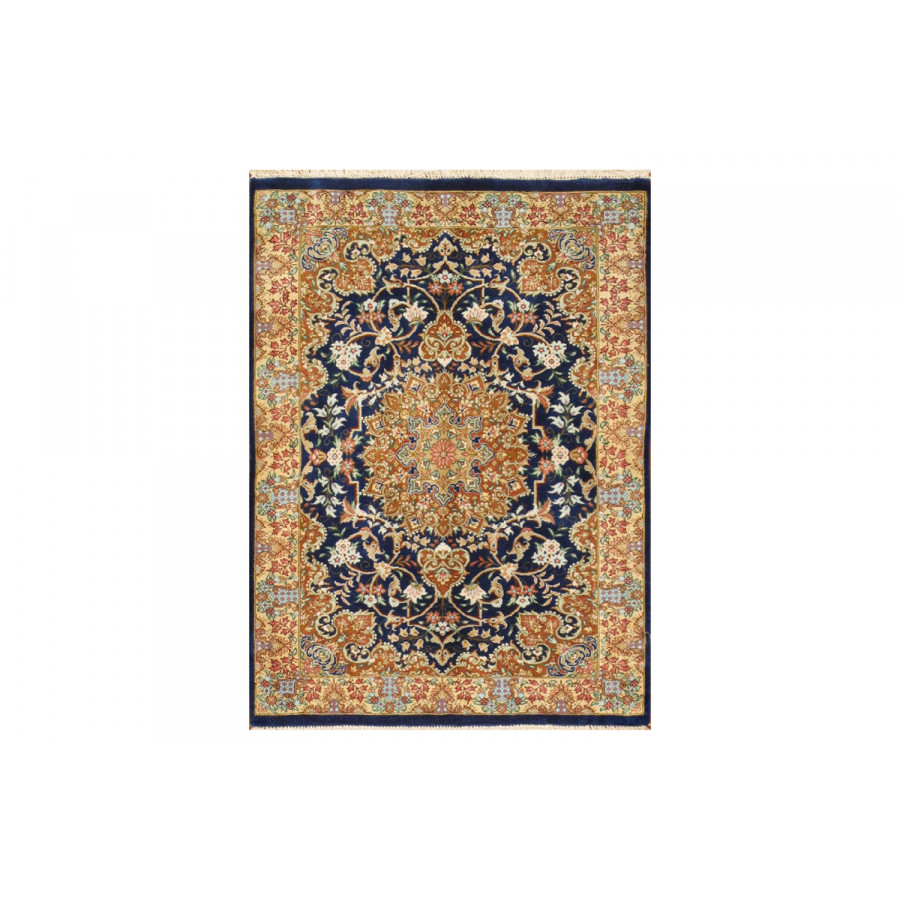 Pasargad - Qum Collection Hand-Knotted Pure Silk Area Rug 24'' x 31'' (038037)