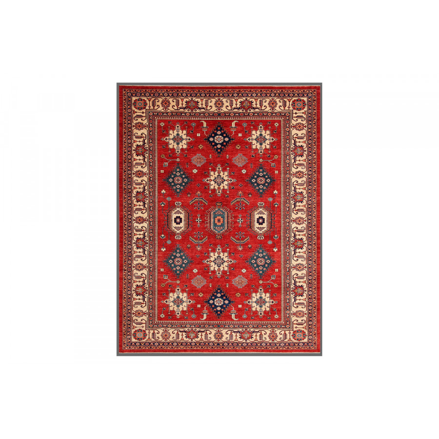 Pasargad - Kazak Collection Hand-Knotted Lamb's Wool Area Rug 107'' x 140'' (039959)