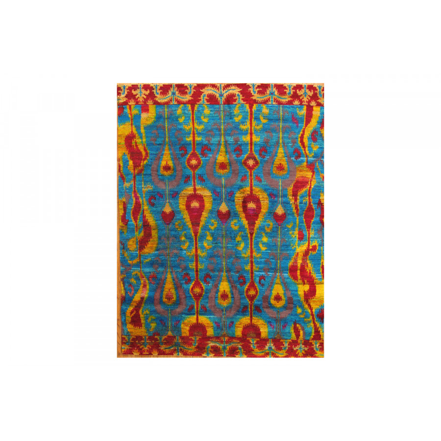 Pasargad - Sari Silk Collection Hand-Knotted Area Rug 92'' x 121'' (040102)