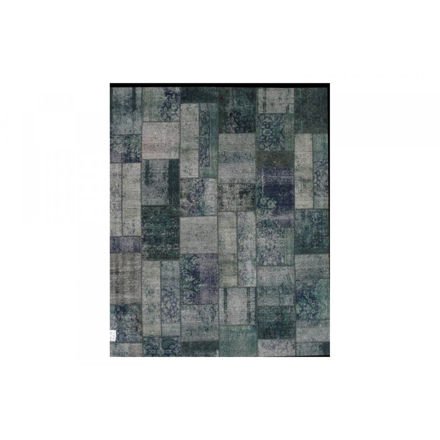 Pasargad - Patchwork Collection Hand-Knotted Lamb's Wool Area Rug 80'' x 99'' (042469)