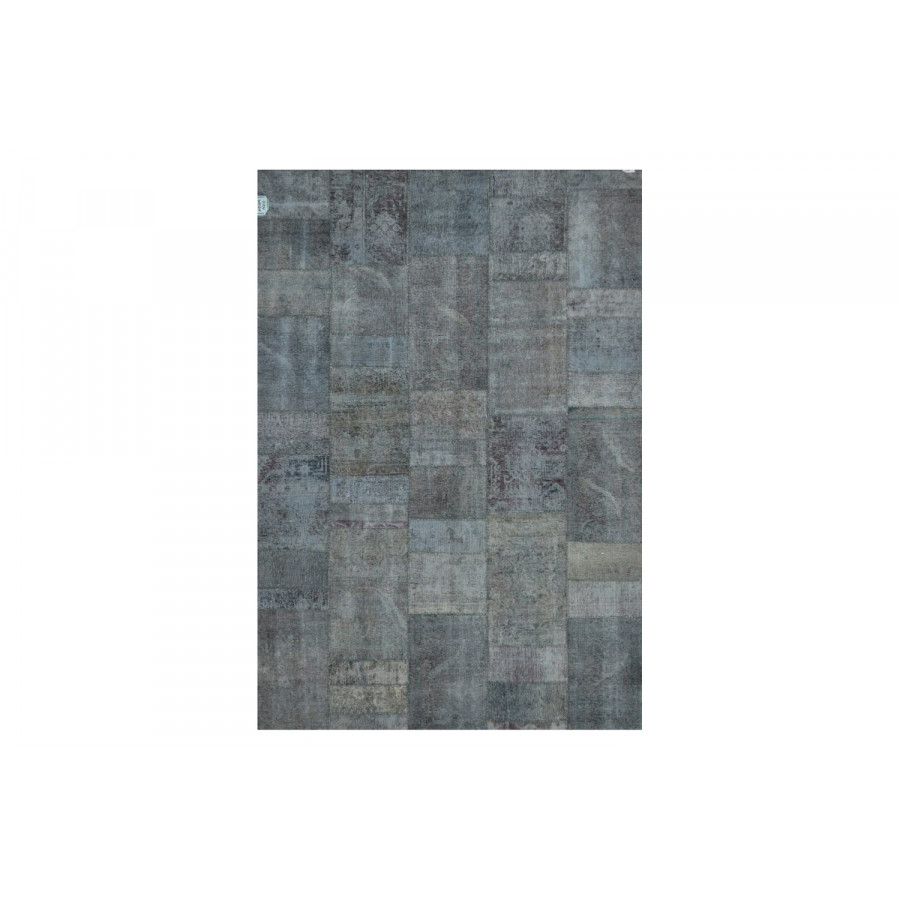 Pasargad - Patchwork Collection Hand-Knotted Lamb's Wool Area Rug 80'' x 119'' (042495)
