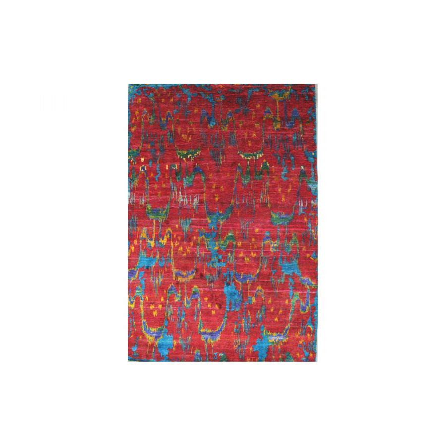 Pasargad - Sari Silk Collection Hand-Knotted Pure Silk Area Rug 105'' x 155'' (043287)