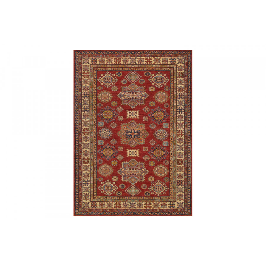 Pasargad - Kazak Collection Hand-Knotted Lamb's Wool Area Rug 72'' x 102'' (044073)