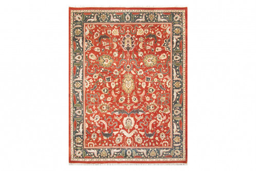 Pasargad™ - Agra Collection Hand-Knotted Lamb's Wool Area Rug  96'' x 127'' (044452)