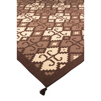 Pasargad - Navajo Collection Hand-Woven Wool Area Rug 109'' x 141'' (048551)