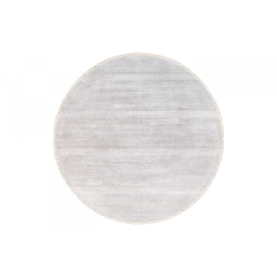 Pasargad - Transitiona Collection Hand-Knotted Lamb's Wool Beige Area Rug 95'' x 95'' (054755)