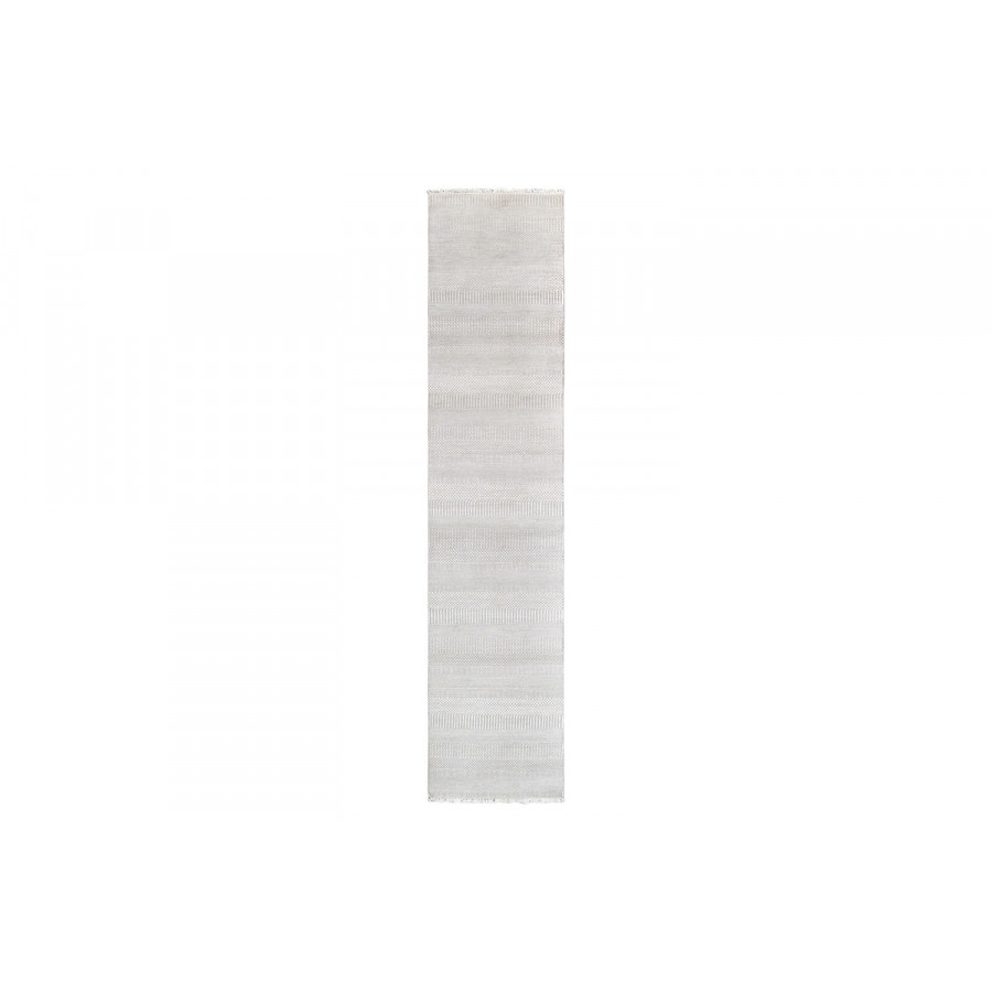 Pasargad - Transitional Collection Hand-Knotted Silk and Wool Runner 30'' x 138'' (54752 2.06X12)
