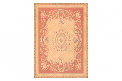 Pasargad™ - Abusson Collection Hand-Knotted Wool Area Rug 101'' x 139'' (59741)