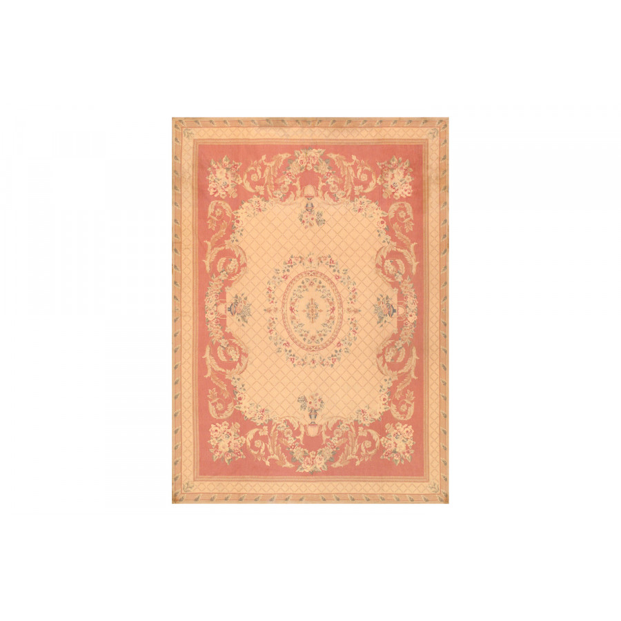 Pasargad - Abusson Collection Hand-Knotted Wool Area Rug 101'' x 139'' (59741)