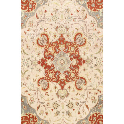 Pasargad - Tabriz Hand-Knotted Silk and Wool Area Rug 119'' x 168'' (973319 10X14)