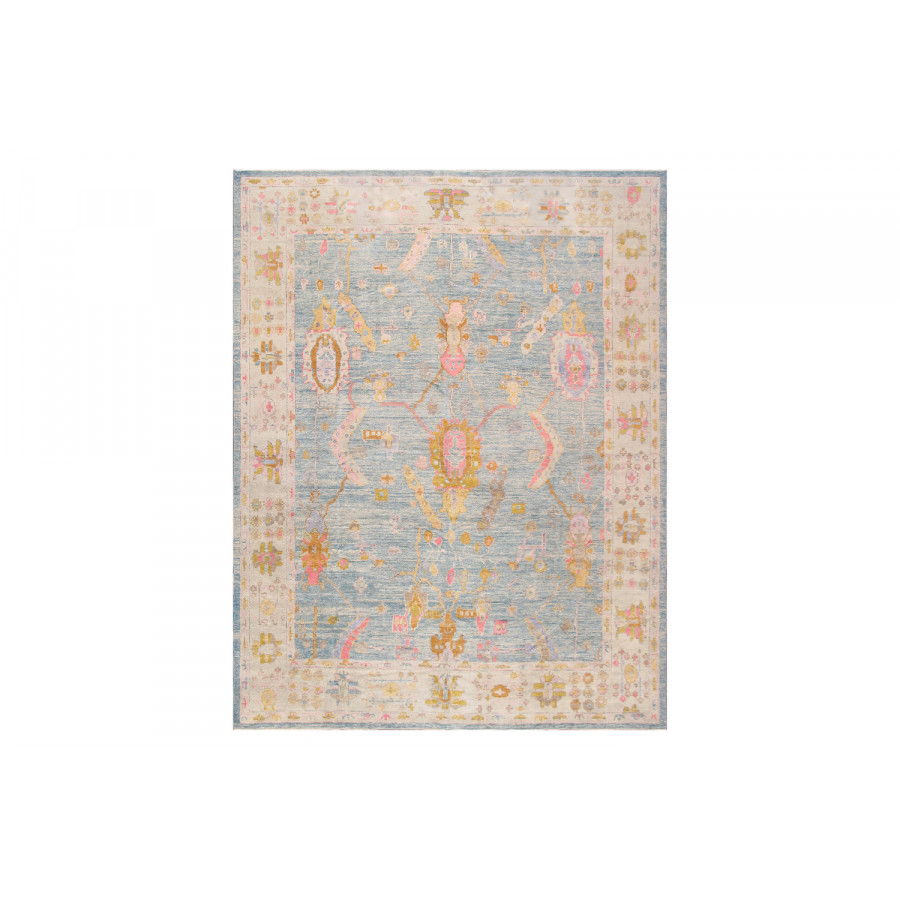 Pasargad - Oushak Collection Hand-Knotted Wool Area Rug 138'' x 169'' (980296 12X14)