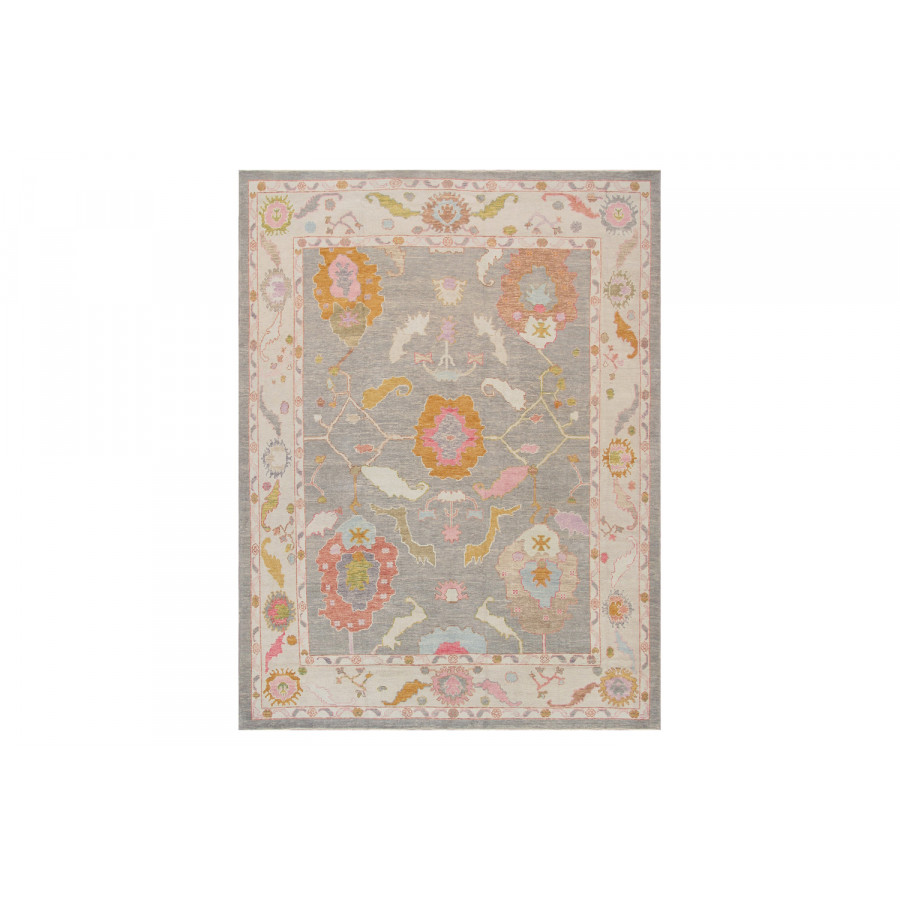 Pasargad - Oushak Collection Hand-Knotted Wool Area Rug 105'' x 137'' (980302 9X11)