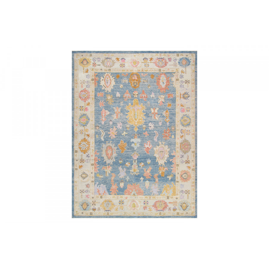 Pasargad - Oushak Collection Hand-Knotted Wool Area Rug 118'' x 157'' (980308 10X13)