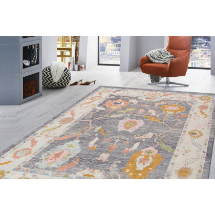 Pasargad - Oushak Collection Hand-Knotted Wool Area Rug 120'' x 158'' (980313 10X13)
