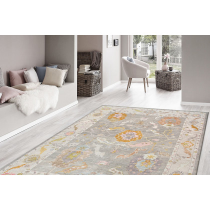 Pasargad - Oushak Collection Hand-Knotted Wool Area Rug 118'' x 161'' (980314 10X14)