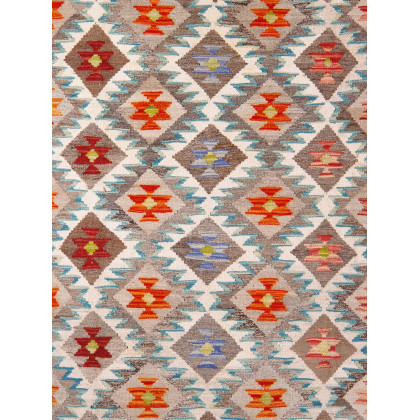Pasargad - Kilim Collection Flatweave Wool Area Rug in Multi, 100" x 136" (990254 8x11)