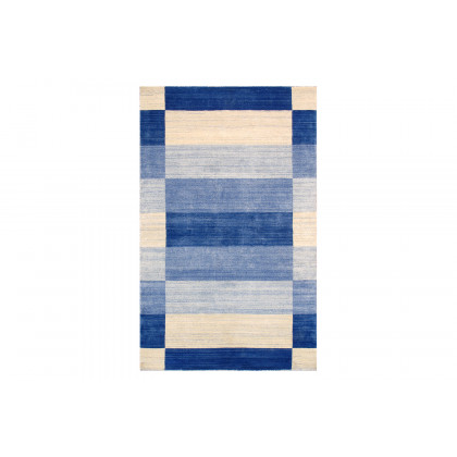 Pasargad - Gramercy Collection Hand-Loomed Silk and Wool Charcoal Area Rug AR-07