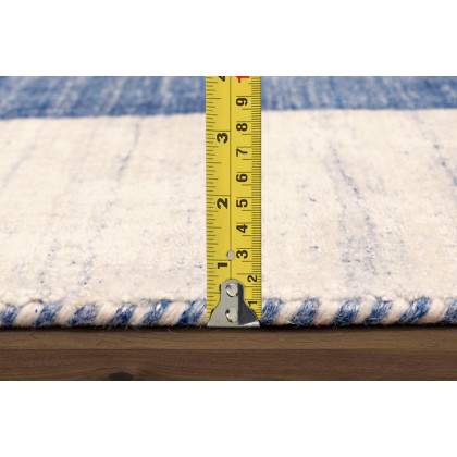 Pasargad Gramercy Collection Hand-Loomed Silk and Wool Charcoal Area Rug (AR-07 4X6) - 48'' x 72''