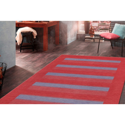Pasargad Gramercy Collection Hand-Loomed Silk and Wool Charcoal Area Rug (AR-08 8X10) - 93'' x 117''