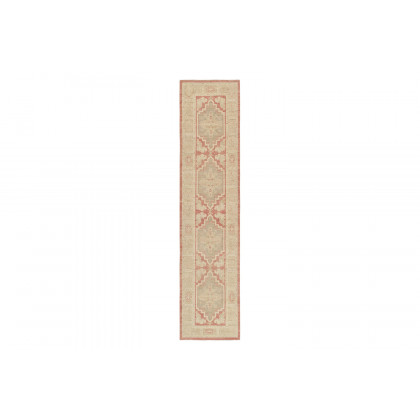Pasargad - Oushak Collection Hand-Knotted Wool Runner B-316