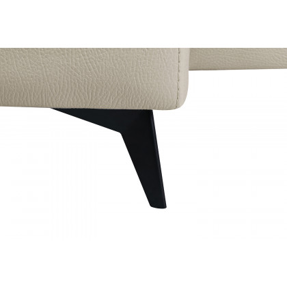 Pasargad Modern Bari Sectional Sofa with Push Back Functional, Left Facing Beige Color