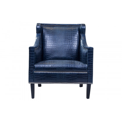 Pasargad - Bergdorf Collection Leather Armchair
