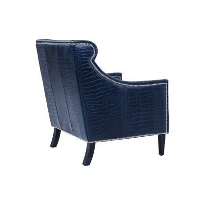 Pasargad - Bergdorf Collection Leather Armchair