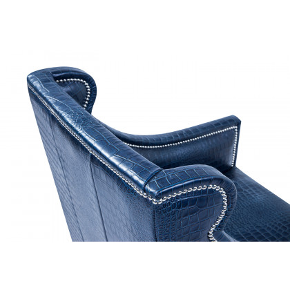 Pasargad - Bergdorf Collection Leather Armchair