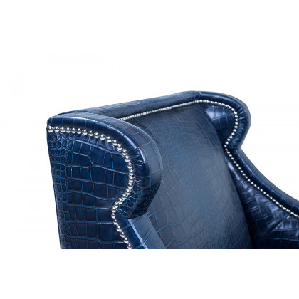 Pasargad - Bergdorf Collection Leather Armchair