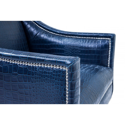 Pasargad - Bergdorf Collection Leather Armchair