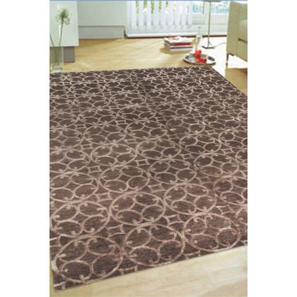 Pasargad - Modern Collection Hand-Knotted Silk and Wool Area Rug CIRC-4