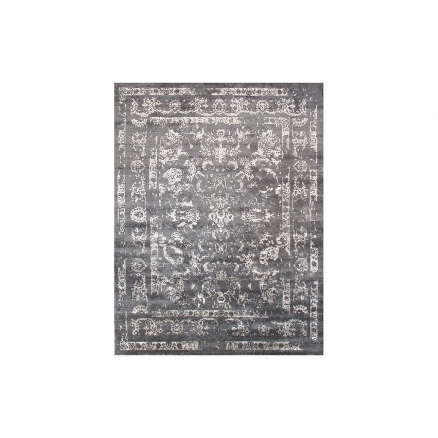 Pasargad - Transitional Collection Hand-Knotted Silk Area Rug 111'' x 144'' (CROWN-15G 9X12)
