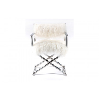 Pasargad - Mongolian Fur Director's Chair