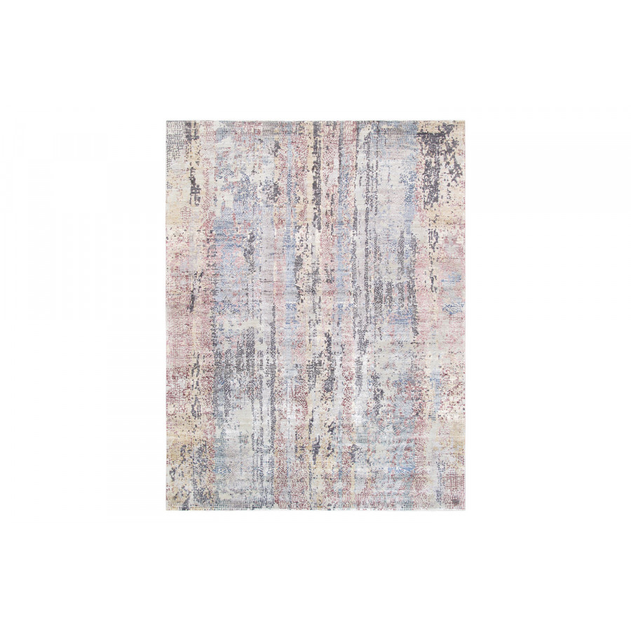 Pasargad - Modern Gemstone Collection Hand-Knotted Silk and Wool Area Rug 97'' x 123'' (GEM-3 8X10)