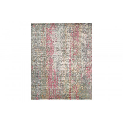 Pasargad - Modern Collection Hand-Knotted Bamboo Silk and Wool Area Rug GEM-6