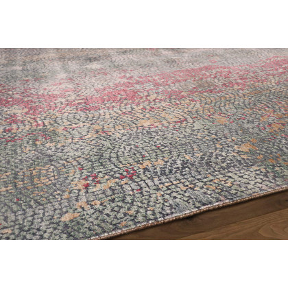 Pasargad Modern Collection Hand-Knotted Bamboo Silk and Wool Area Rug (GEM-6) - 121'' x 166''