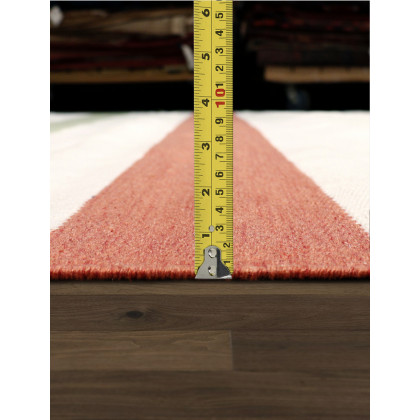 Pasargad Hampton Collection Flat Weave Polypropylene Area Rug - Ivory/Multi, 117" x 165" (hmpt-01b 10x14)