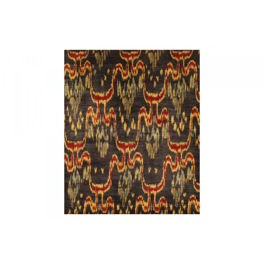 Pasargad - Ikat Collection Hand-Knotted Lamb's Wool Area Rug 96'' x 118'' (IKAT-K4 8X10)