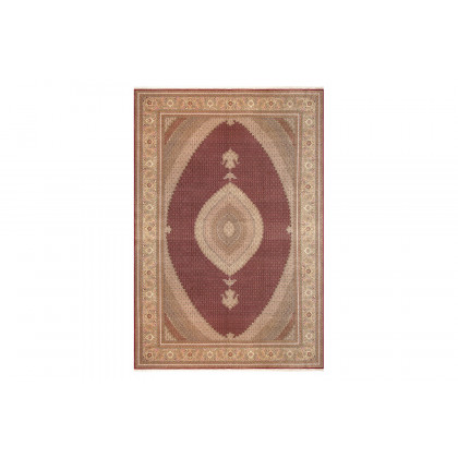 Pasargad - Tabriz Collection Hand-Knotted Silk and Wool Area Rug MAHI