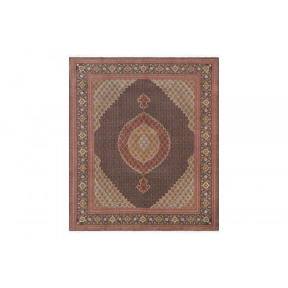 Pasargad - Tabriz Collection Hand-Knotted Silk and Wool Area Rug MAHI