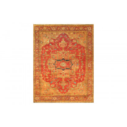 Pasargad - Serapi Collection Hand-Knotted Lamb's Wool Area Rug P-2