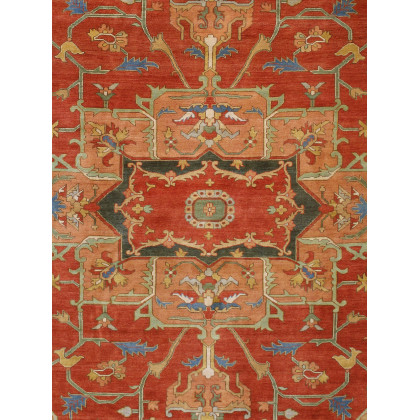 Pasargad - Serapi Collection Hand-Knotted Lamb's Wool Area Rug P-2
