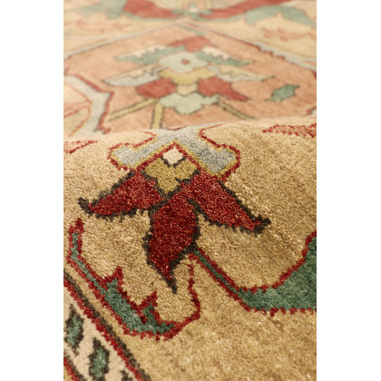 Pasargad Serapi Collection Hand-Knotted Wool Area Rug - Rust, 95" x 119" (P-2 8x10)
