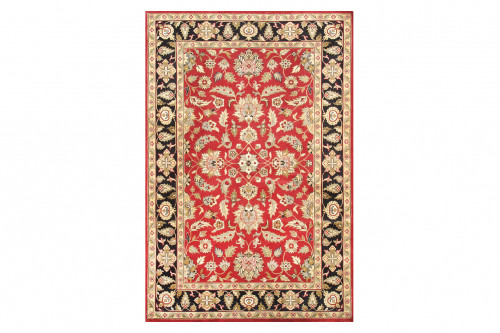 Pasargad™ - Agra Collection Hand-Knotted Lamb's Wool Area Rug  72'' x 108'' (P-313 6X9)