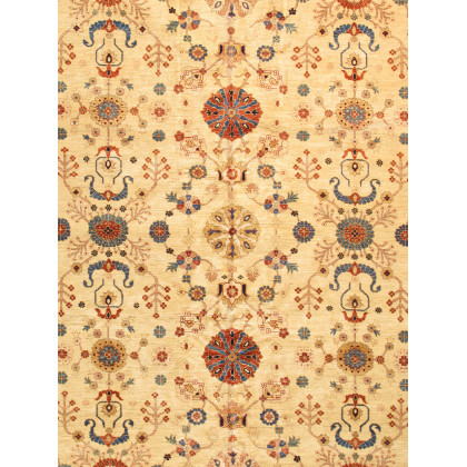 Pasargad - Sultanabad Collection Hand-Knotted Lamb's Wool Area Rug P-42 IVORY