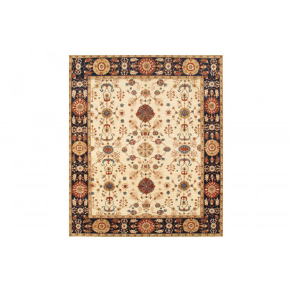 Pasargad - Sultanabad Collection Hand-Knotted Lamb's Wool Area Rug P-42 IVORY