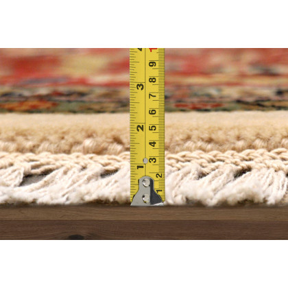 Pasargad Sarouk Collection Hand-Knotted Lamb's Wool Area Rug (P-425 RND 8X8) - 97'' x 97''