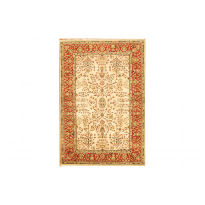 Pasargad - Sarouk Collection Hand-Knotted Lamb's Wool Area Rug P-425 IVORY
