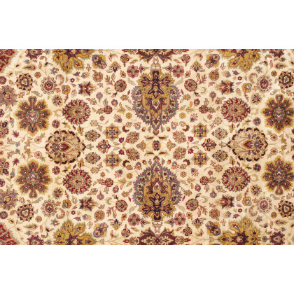 Pasargad - Tabriz Collection Hand-Knotted Lamb's Wool Area Rug 108'' x 141'' (P-437 9X12)